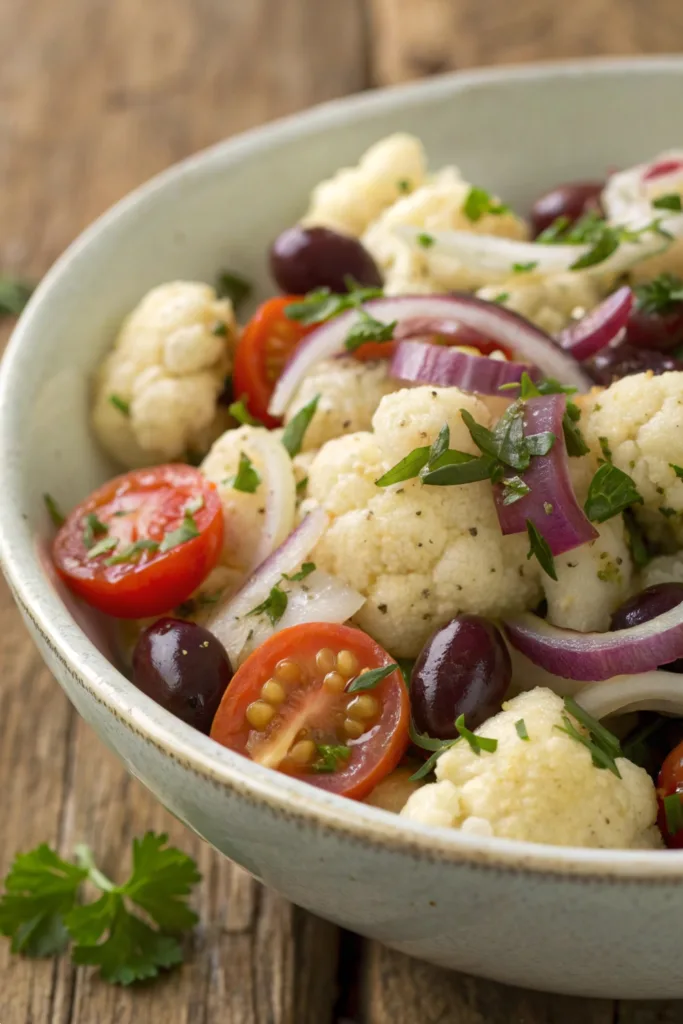 Sicilian Cauliflower Salad