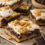 S’mores Cookie Bars recipe