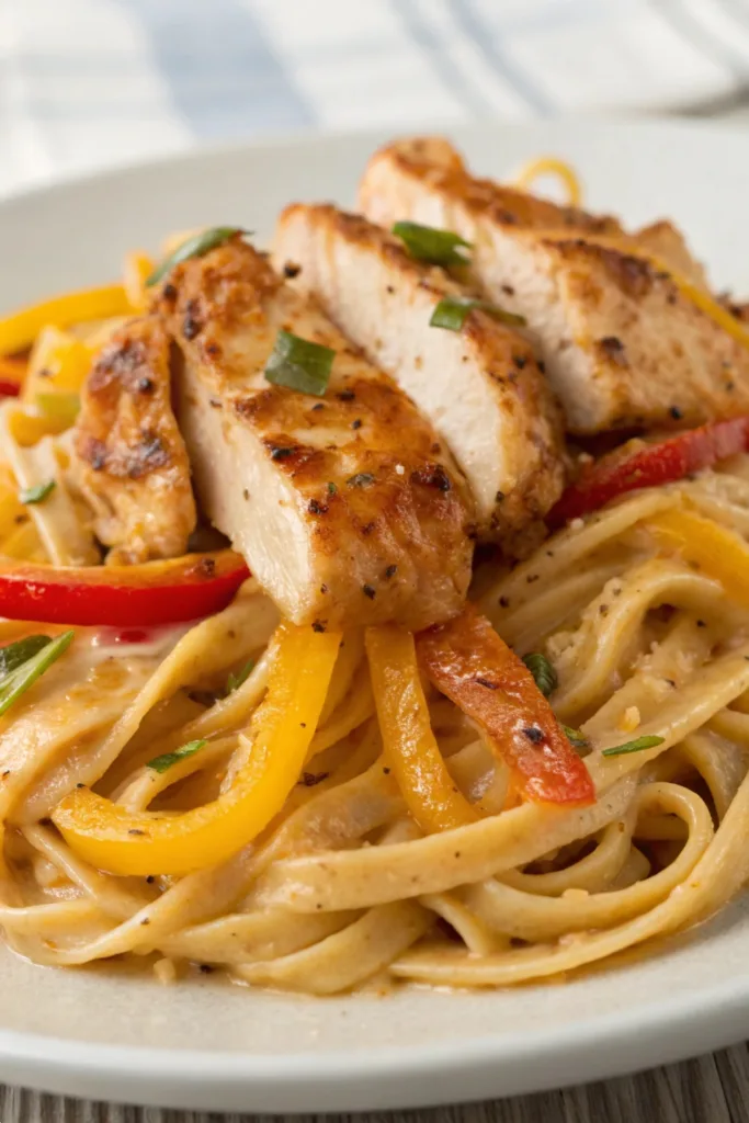 Spicy Cajun Chicken Linguine
