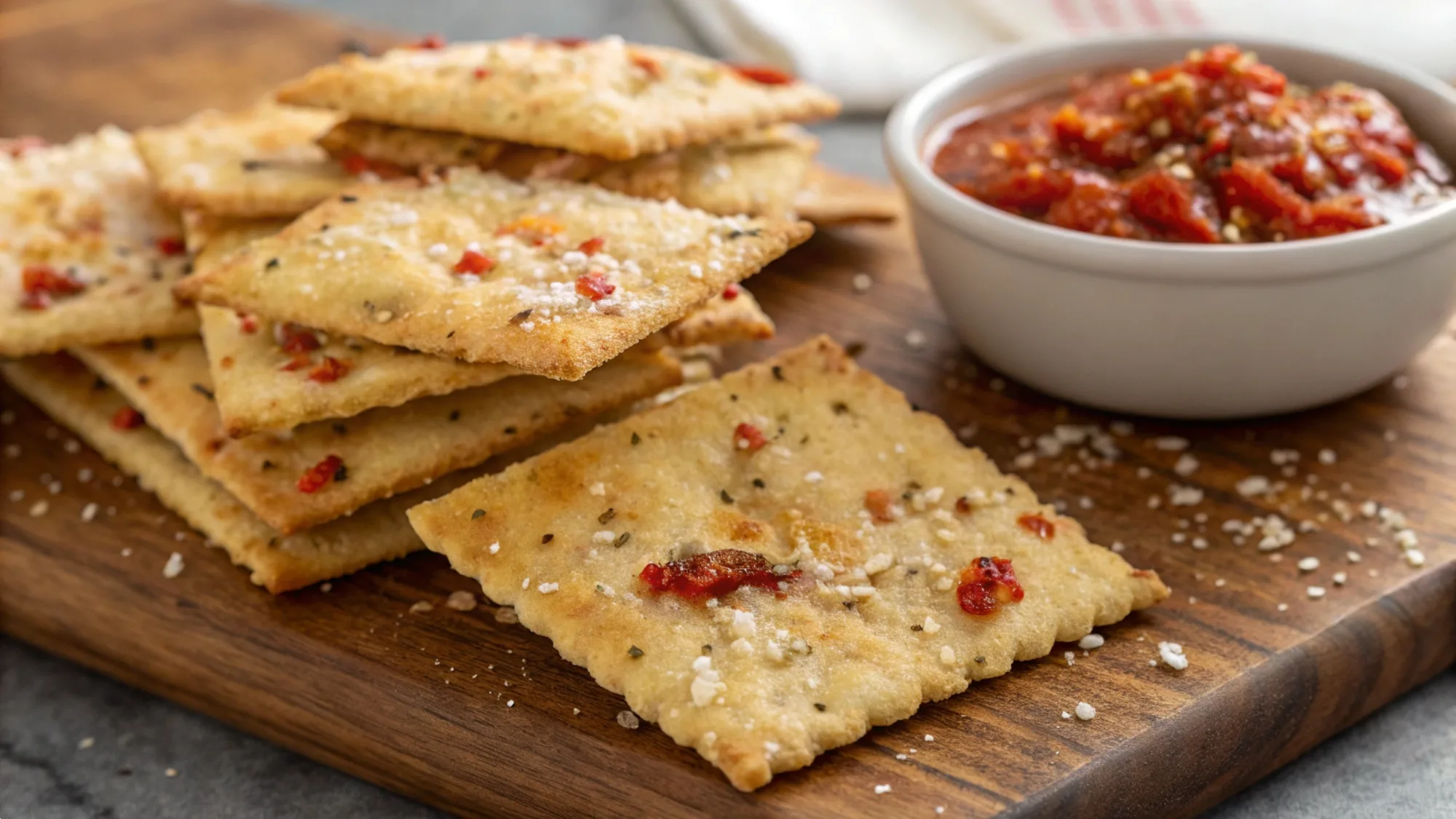 Spicy Italian Seasoned Crackers
