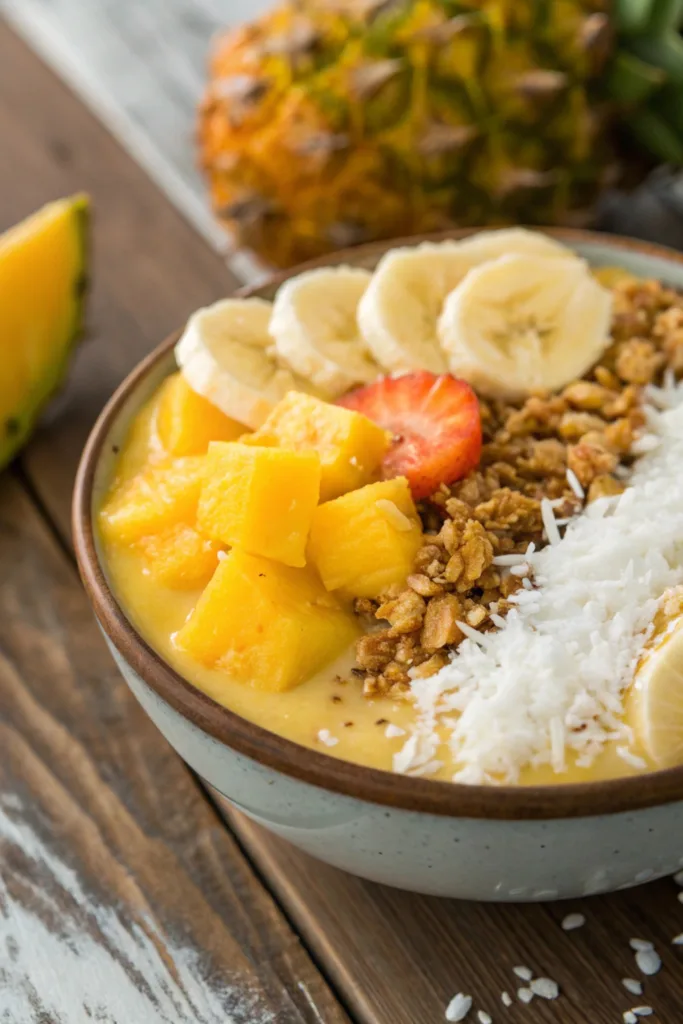 Tropical Paradise Smoothie Bowl recipe