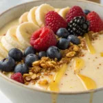Vanilla Bean Cottage Cheese Smoothie Bowl