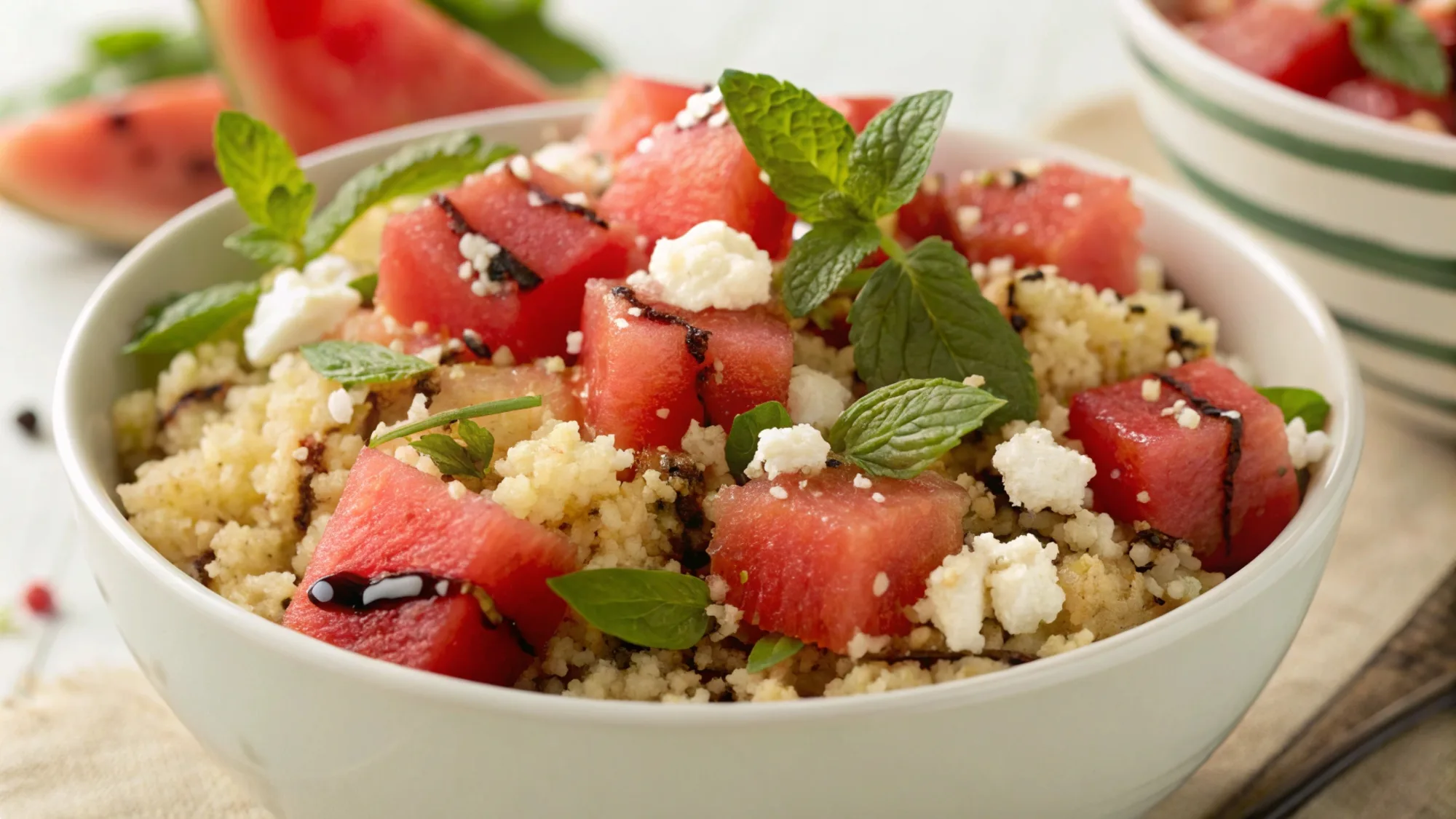 Watermelon Quinoa Salad