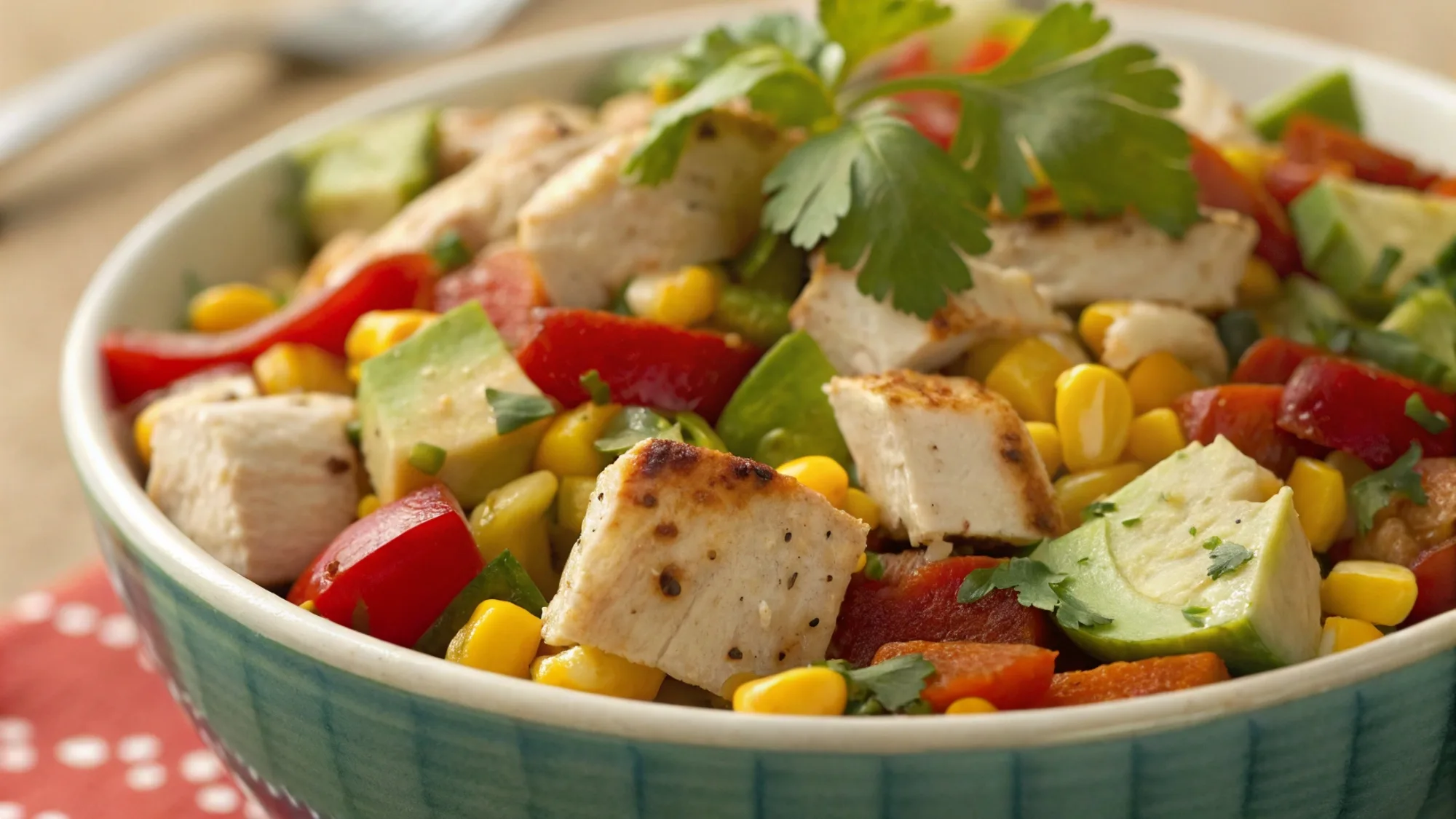 Zesty Southwest Chicken Salad recipe