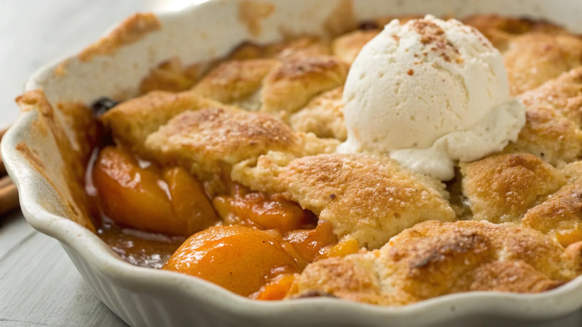 Apricot Cobbler