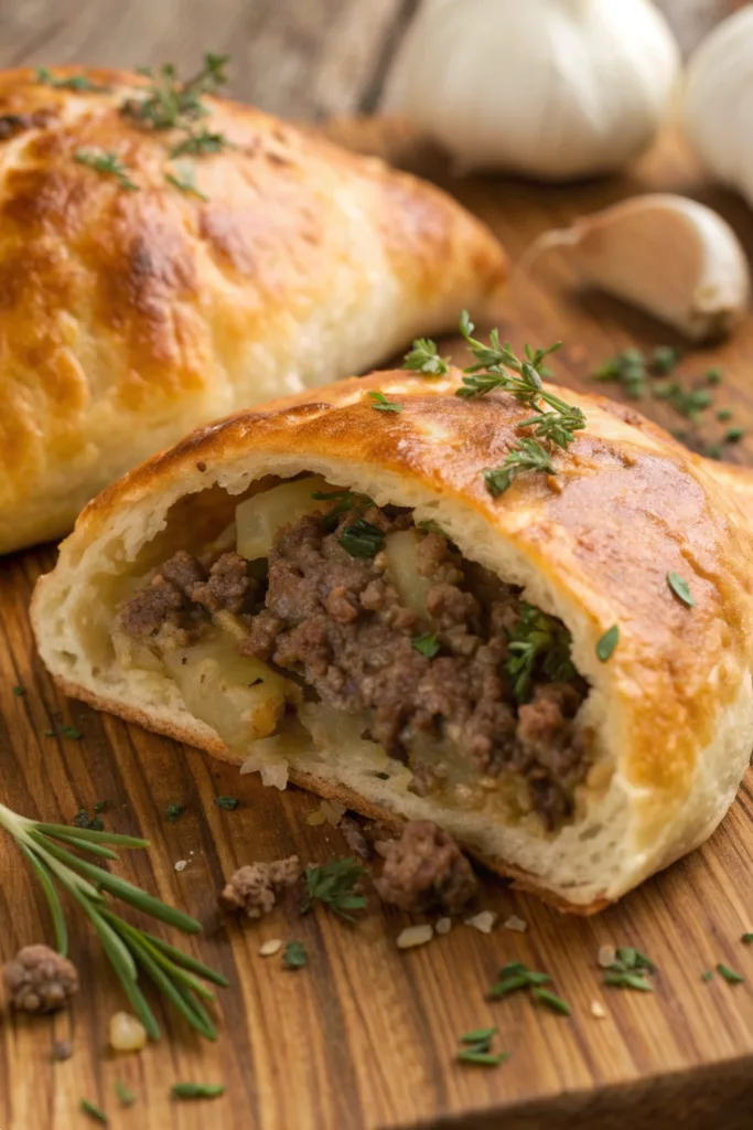 Baked Beef Piroshki recipe