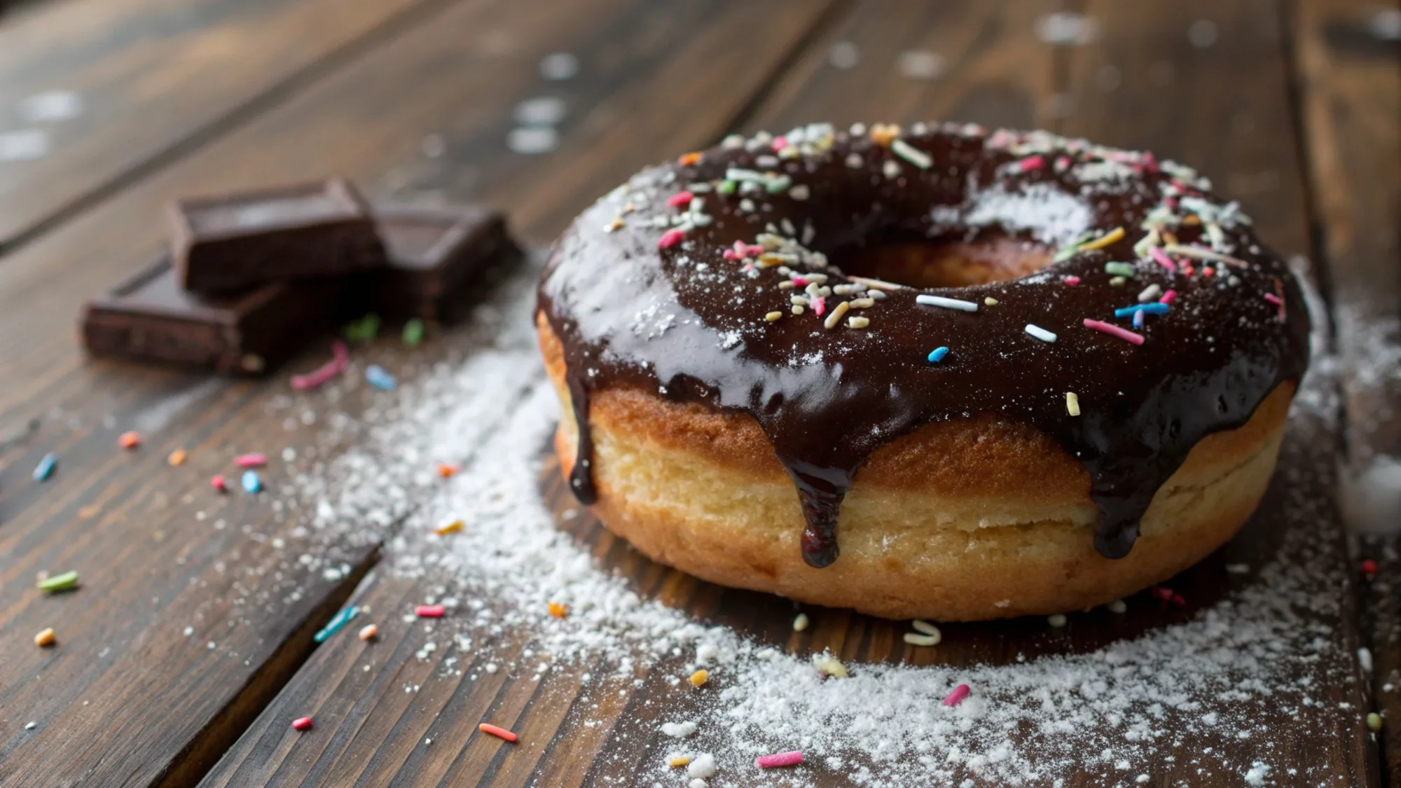Baked Chocolate Donuts recipe