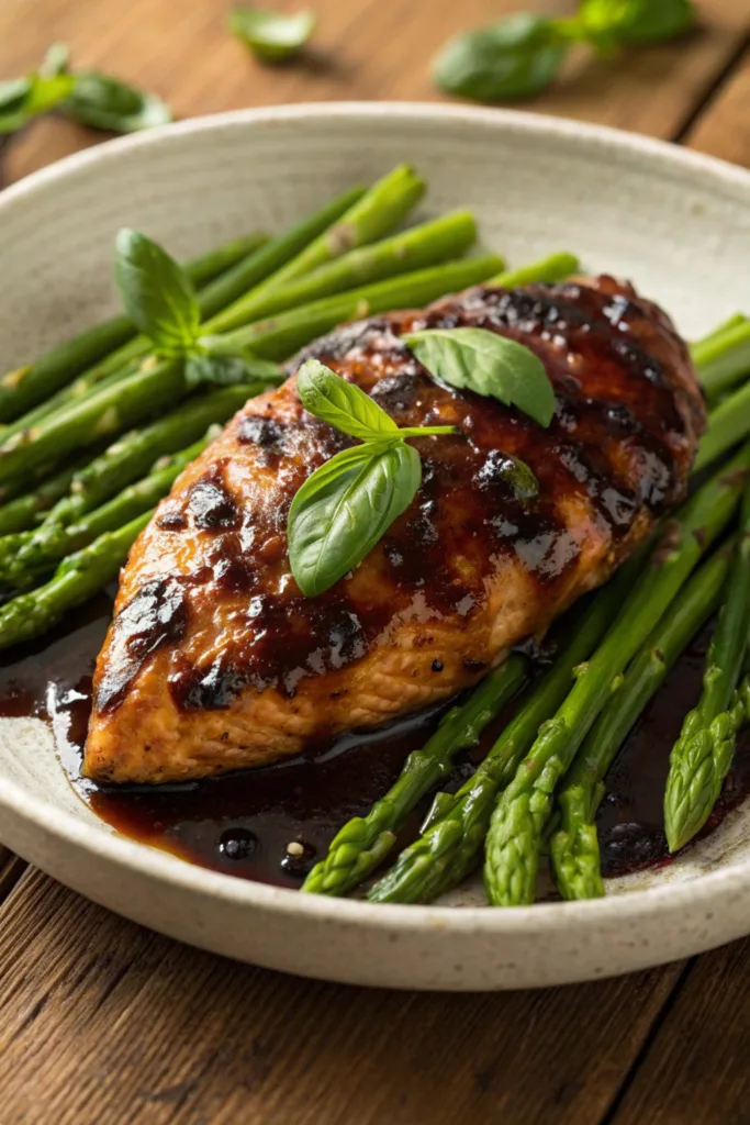 Balsamic Chicken Asparagus recipe