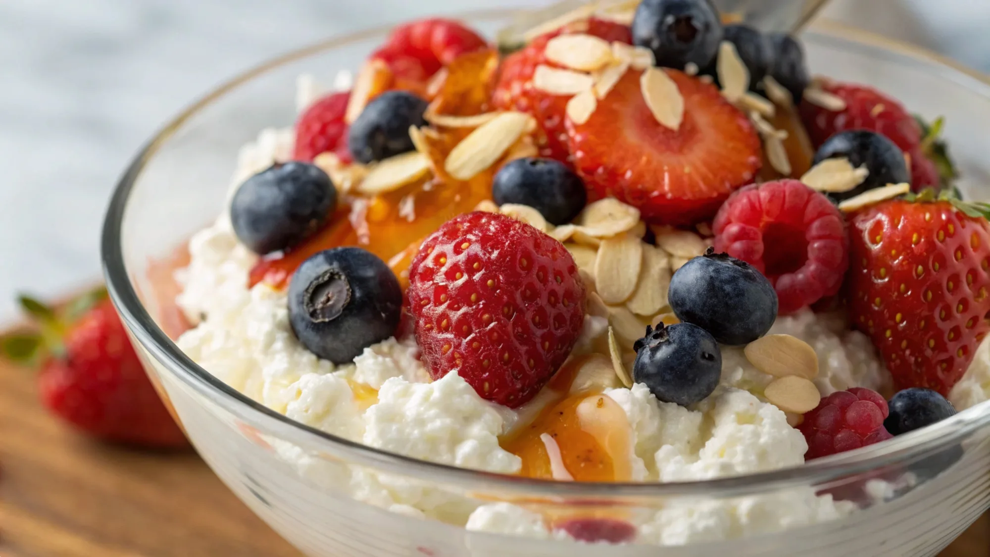 Berry Cottage Cheese Salad