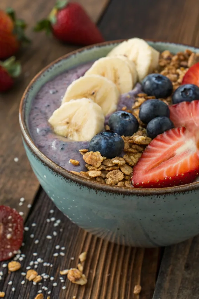 Blue Smoothie Bowl recipe
