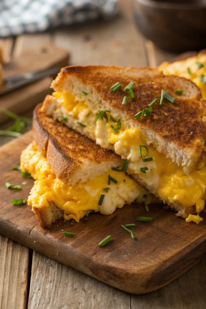 Breakfast Grilled Cheese recipe