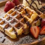 Buttery Belgian Liege Waffles recipe