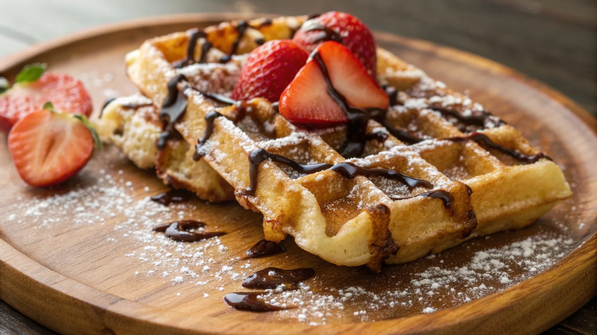 Buttery Belgian Liege Waffles