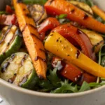 Caramelized Roasted Vegetables Salad recipe