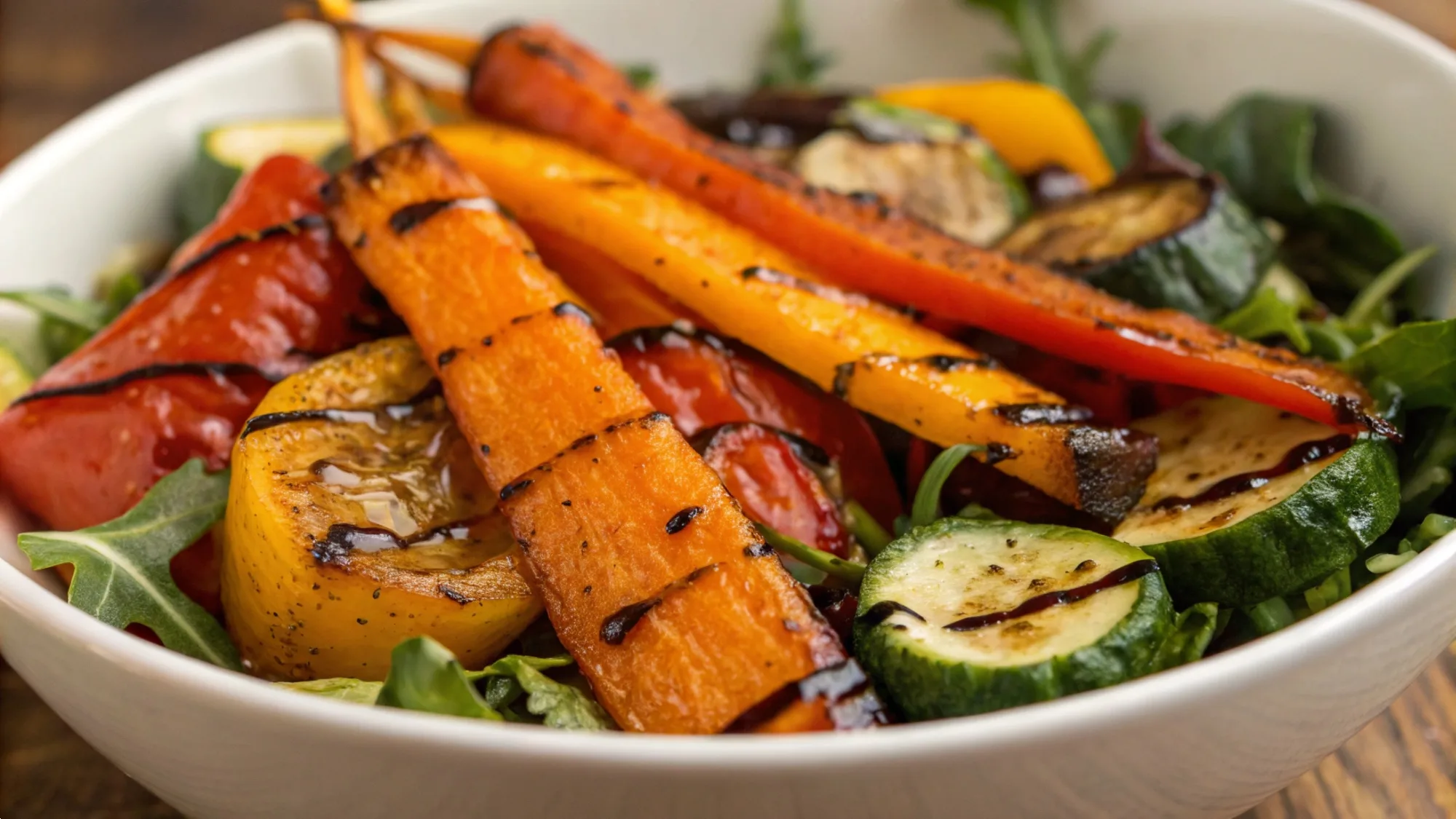 Caramelized Roasted Vegetables Salad