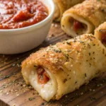 Cheesy Pepperoni Pizza Roll-Ups