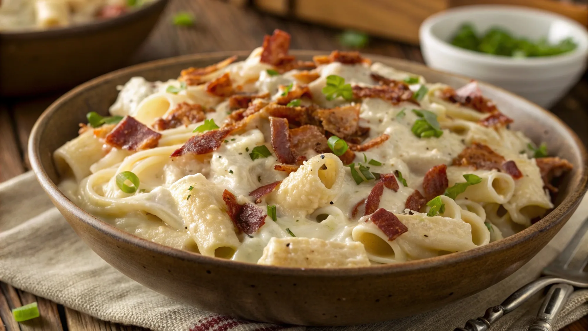 Chicken Bacon Ranch Pasta