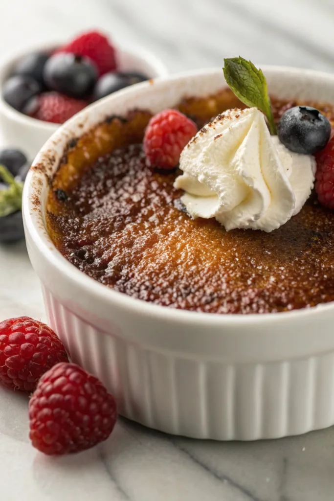 Chocolate Crème Brûlée recipe