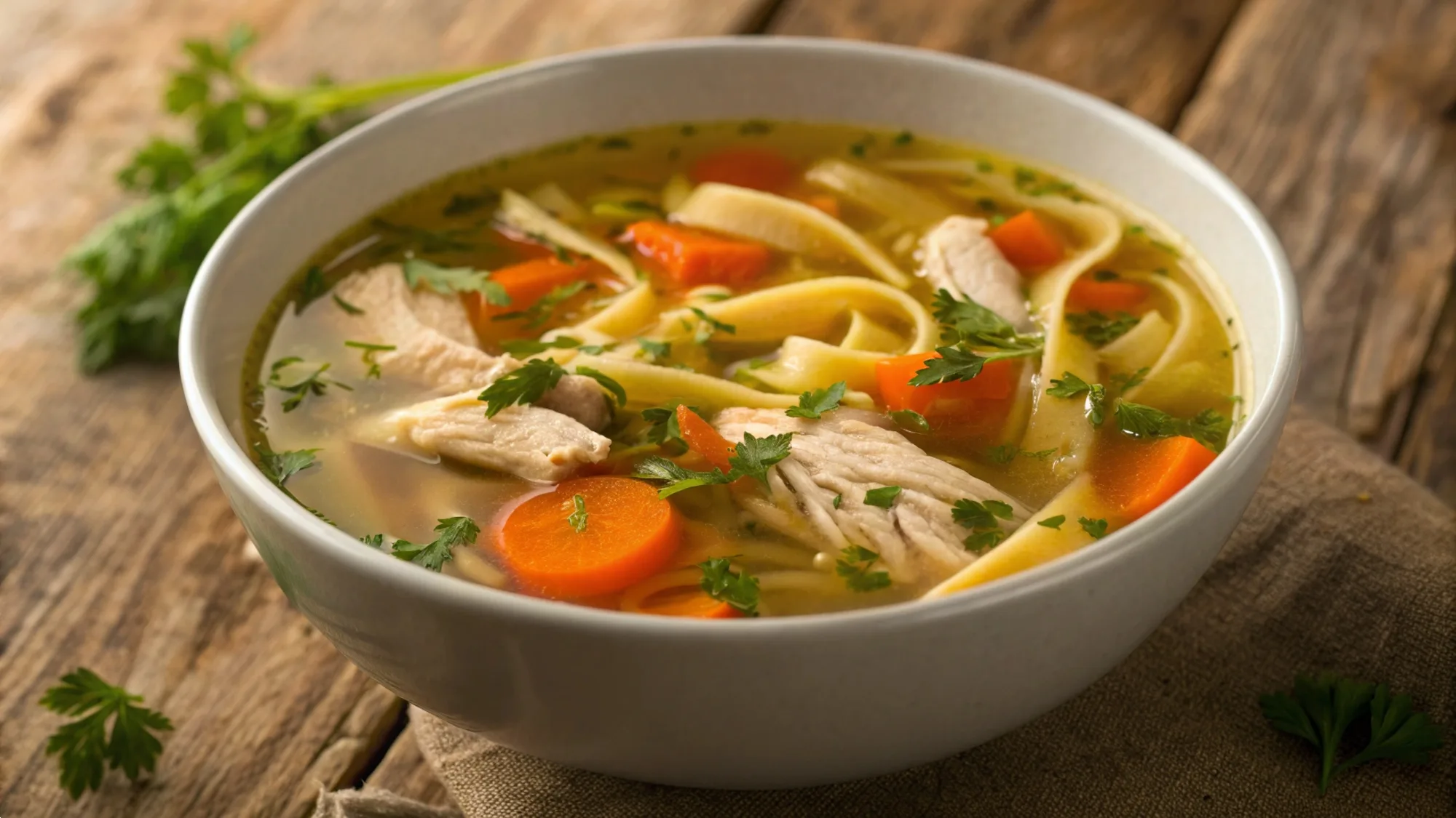 Cozy Chicken Noodle Soup