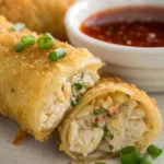 Crab Rangoon Egg Rolls recipe