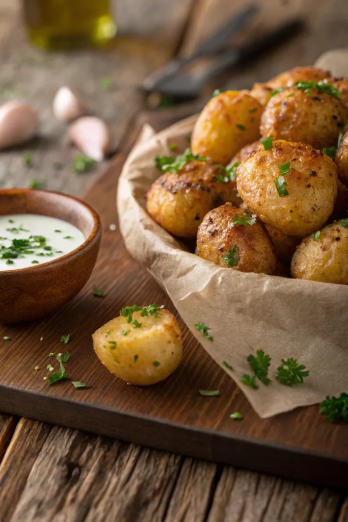 Crispy Air Fryer Baby Potatoes recipe