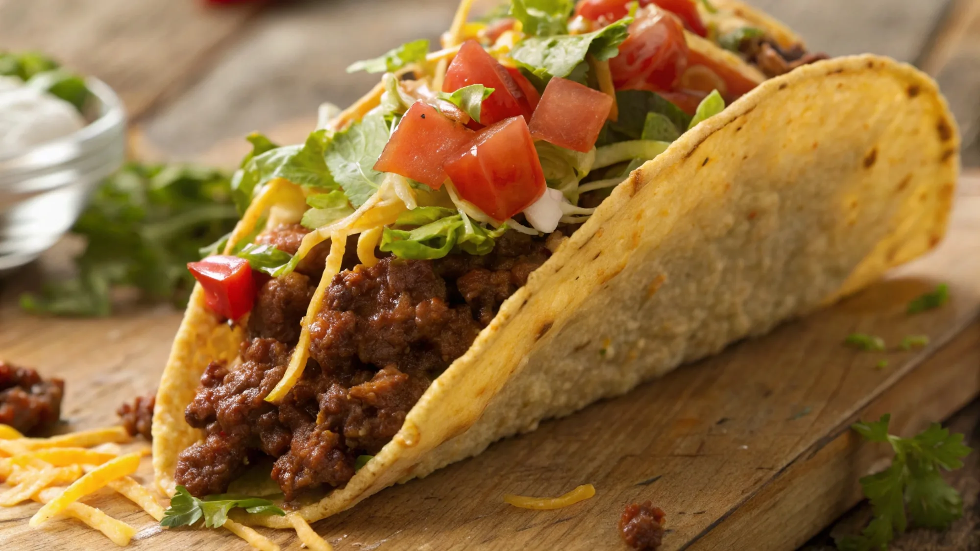 Crispy Ground Beef Tacos