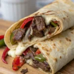 Crispy Philly Cheesesteak Wraps