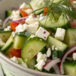 Cucumber Feta Salad recipe