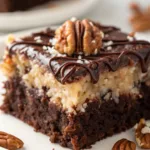 German Chocolate Poke Cake recipe