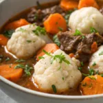 Ground Beef and Dumplings recipe