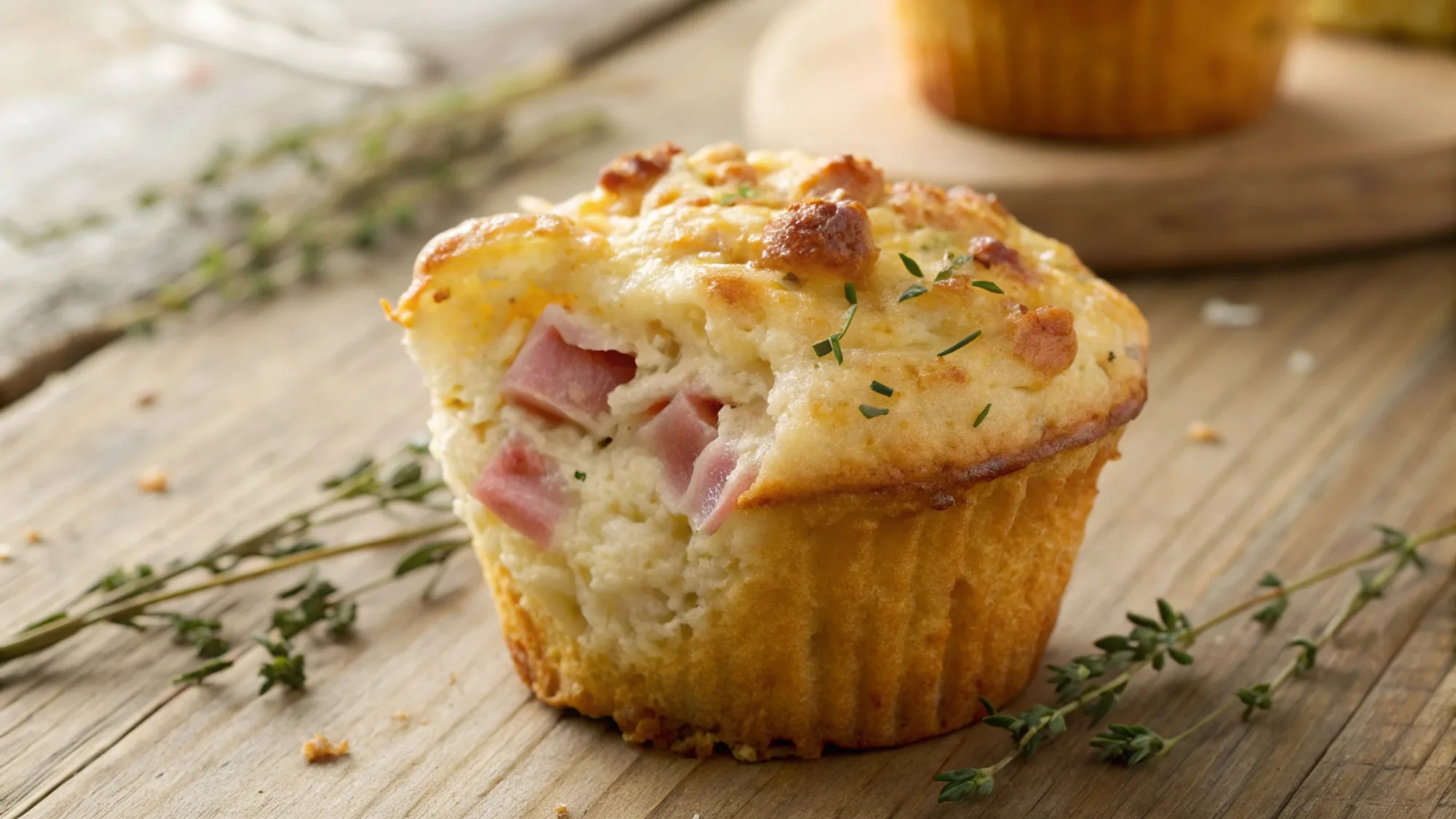 Ham and Cheese Egg Muffins