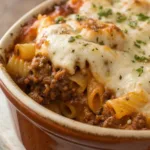 Homemade Lasagna Hamburger Helper