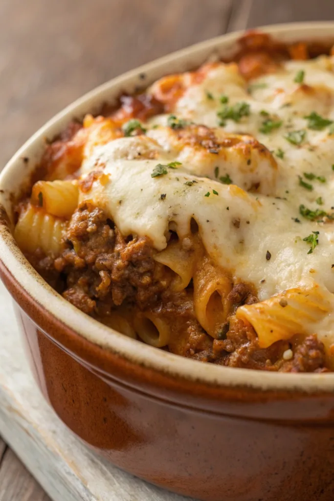 Homemade Lasagna Hamburger Helper