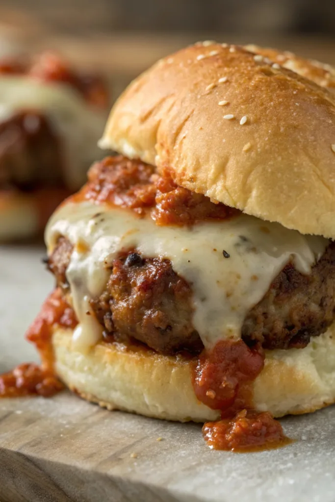 Hot Italian Sliders recipe