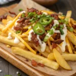 Jalapeño Bacon Ranch Cheese Fries recipe