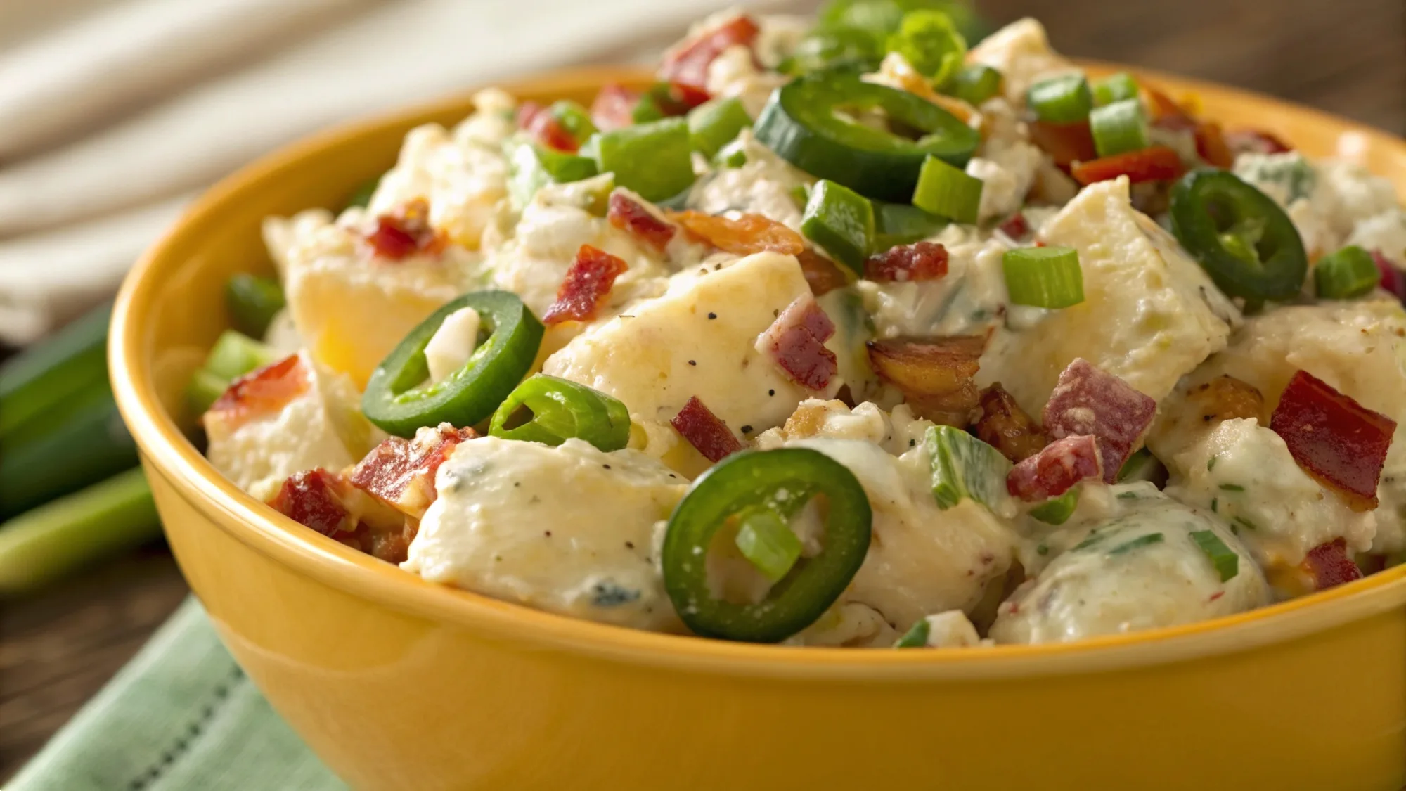 Jalapeño Popper Potato Salad