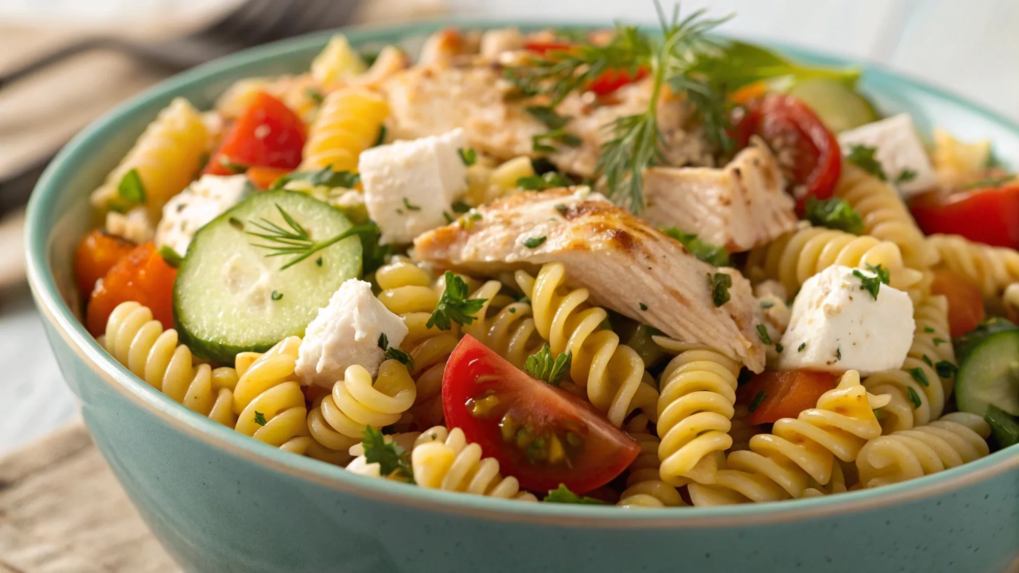 Marry Me Chicken Pasta Salad
