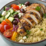 Mediterranean Grilled Chicken Bowl recipe