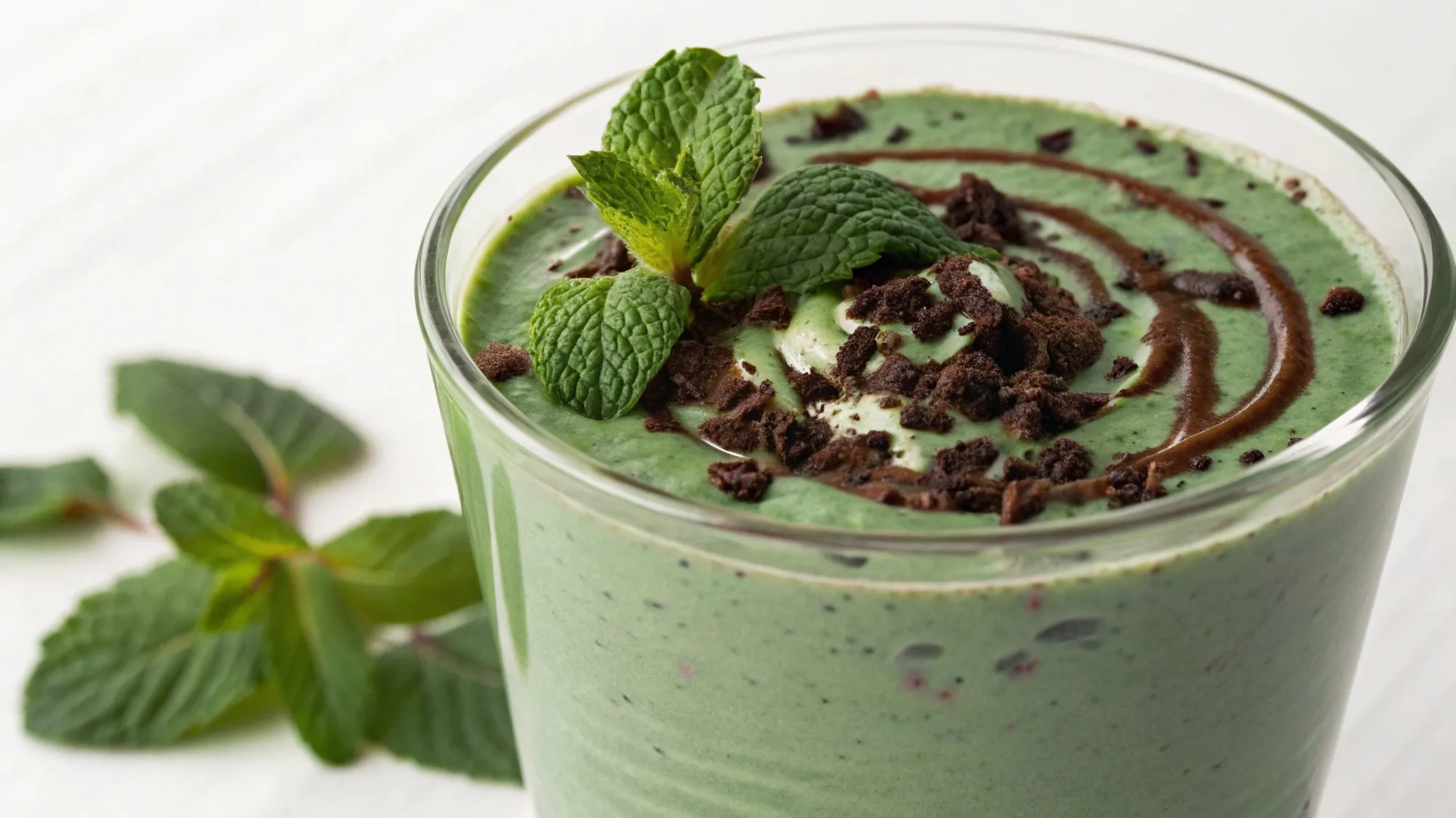 Mint Chip Spirulina Smoothie recipe