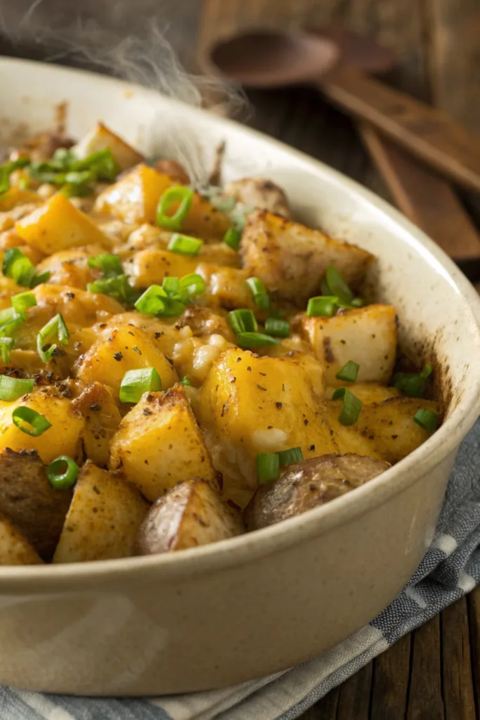 Mississippi Mud Potatoes recipe