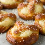Mozzarella-Stuffed Pretzels recipe