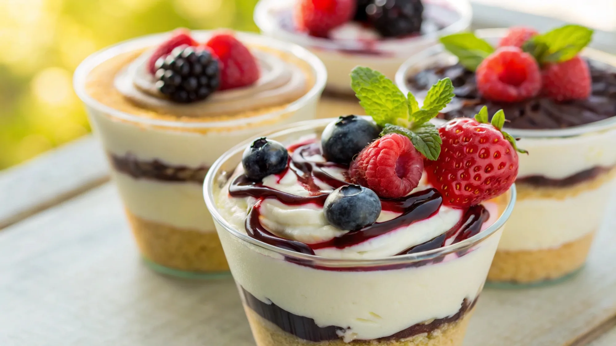 No Bake Mini Cheesecakes recipe