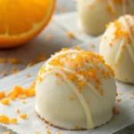 No Bake Orange Creamsicle Truffles recipe