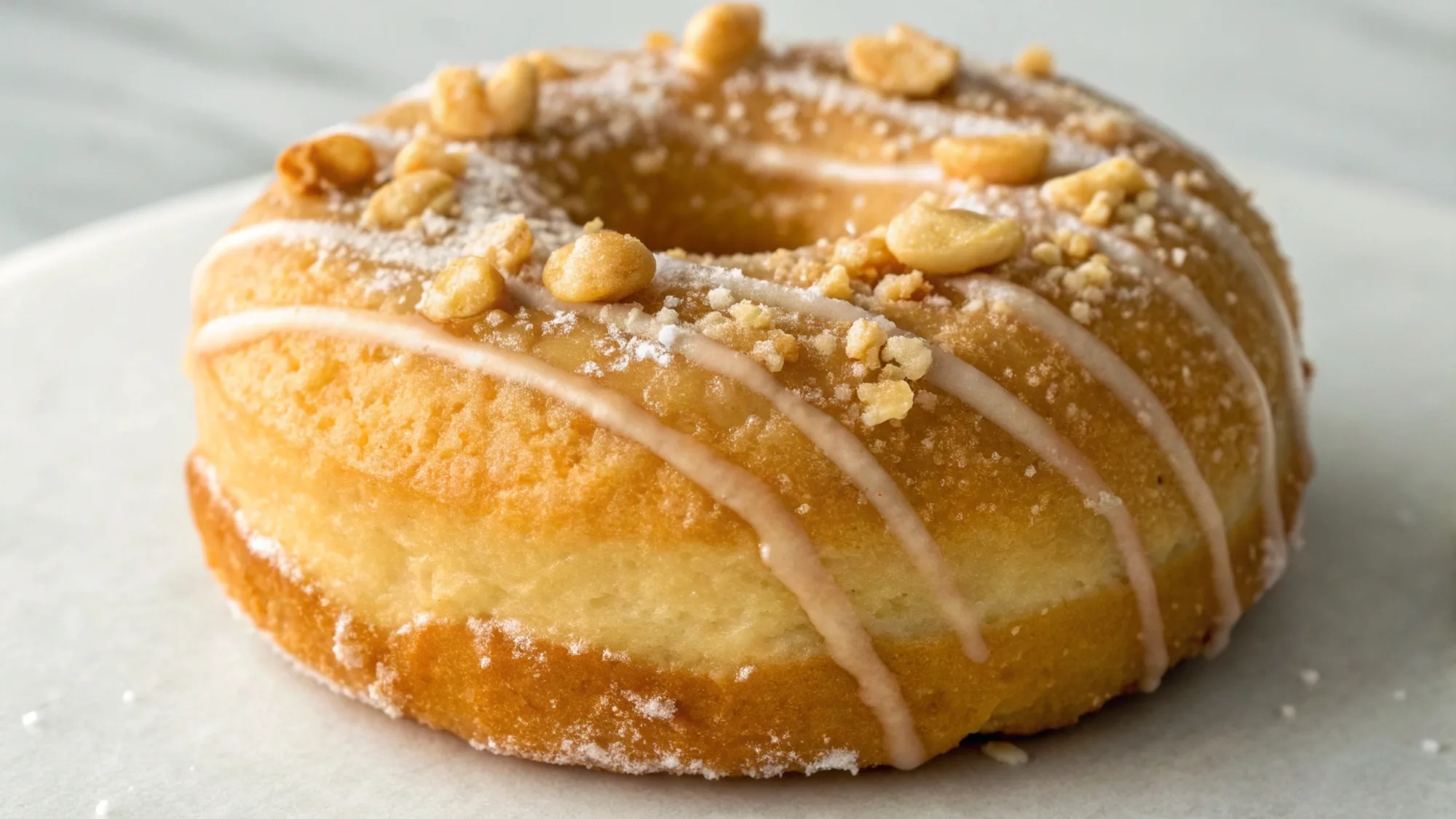 Peanut Butter Baked Donuts recipe