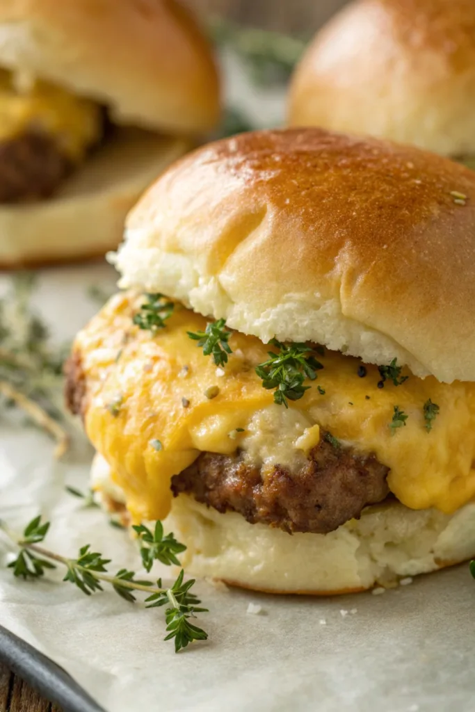 Sausage Egg Cheese Sliders
