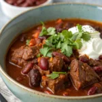 Short Rib Chorizo Chili recipe