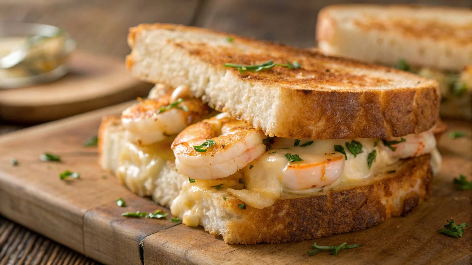 Shrimp Grilled Cheese