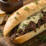 Slow Cooker French Dip Sandwiches recipe