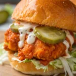 Spicy Buffalo Chicken Sliders recipe