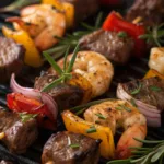 Steak Bites and Shrimp recipe